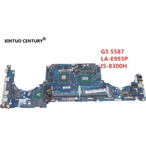 LA-E993P CN-0T1Y6R For Dell Series G5 5587 P71F Laptop Motherboard T1Y6R W/ I5-8300H N17P-G0-A1 GTX1050 4GB DDR4 100%test