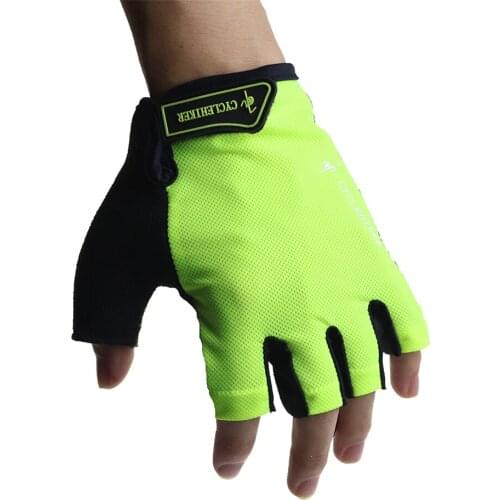 Mountain Road Bike Bicycle Gloves Men MTB Breathable Anti-slip Half Fingers Glove Outdoor Sports Riding Rock Climbing Gloves