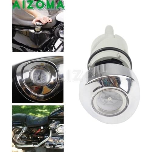 Oil Temperature Dipstick Gauge Fuel Tank Cap Plug Temp For Harley Iron Sportster XL883 1200 Custom Forty-Eight XL1200X 2010-2019