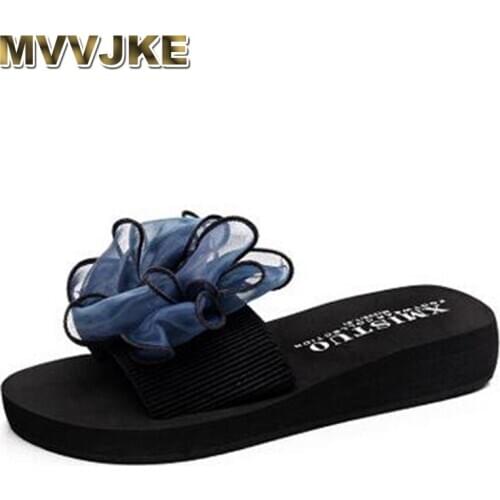 MVVJKE 2020Bow Thong Jelly Shoes Woman Jelly Flip Flops Women Sandals Ladies Flat Slippers Zapatos Mujer Sapatos Femininos