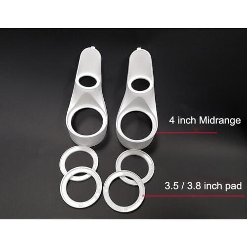 3.5 inch 3.8 4 Inch 3-way Midrange Speaker Tweeter Stand Bracket for Car Refit