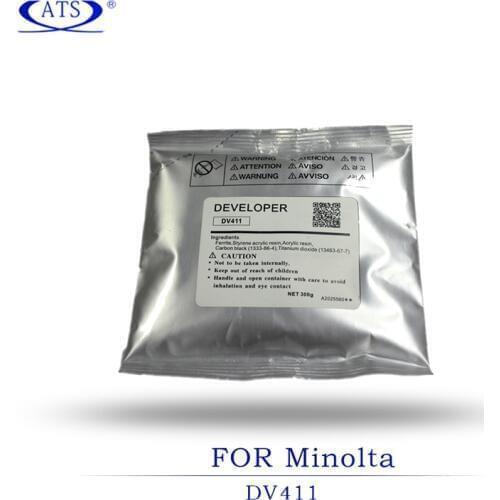 300G Copier Spare Parts Developer powder DV411 for Konica Minolta Bizhub 223 283 363 423 7828 BH223 BH283 BH363 BH423 BH7828