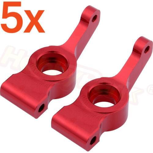 5 Pairs Aluminum Rear Hub Carrier For 1:10 Electric Himoto E10XT E10XTL E10MT E10MTL E10XB E10XBL Replacement of 31005 33002G