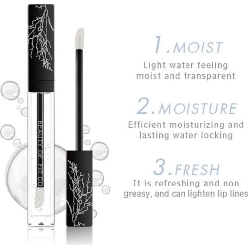 Fit Colors Water Toot Lip Oil Glass Transparent Lip Gloss Colorless Lip Gloss Long-lasting Moisturizing Moisturizing Liquid New