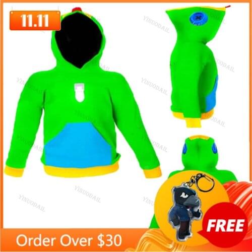 Leon Childrens Wear Kids Hoodies Shooting Game 3d Hoodie Sweatshirt Boys Girls Harajuku Long Sleeve Jacket Coat Teen Clothes