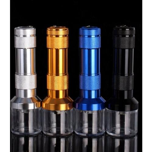 Electrical Aluminum Metal Tobacco Grinder Crusher Crank Leaf Tobacco Smoke Spice Herb Muller Machine