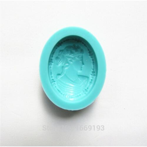 Queens Head Shape Sugarcraft Cake Decorating Fondant Tools Cookies And Muffins Craft Molds,Direct Selling