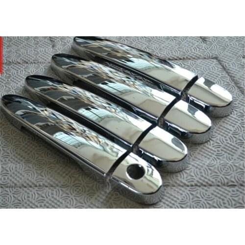 ABS Chrome Door handle Protective covering Cover Trim For 2010-2014 Great Wall C30 Car styling