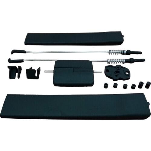 Side Sliding Window Glass Latch Cover Set Repair for VW T5 T6 Caravelle