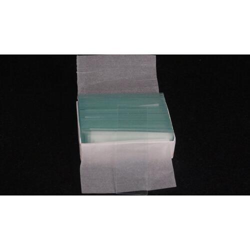 Box of 50 25.4x76.2mm 1"x3" Microscope Clear Glass Slides 1-1.2mm Thinkness Labware