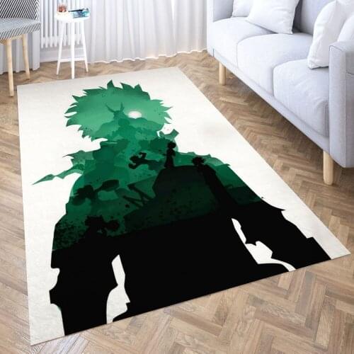 My Hero Academia Rugs Non-Slip Floor Mat Doormats Home Rug Carpet Bedroom Entrance Door Mat Kitchen Rugs Yoga Mat Doormat Decor