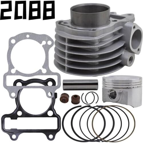 Motorcycle Cylinder Kit EFI Dayun Dy 110 WH110 GCC WH100 Upgraded Version 52.4mm Bore 110cc