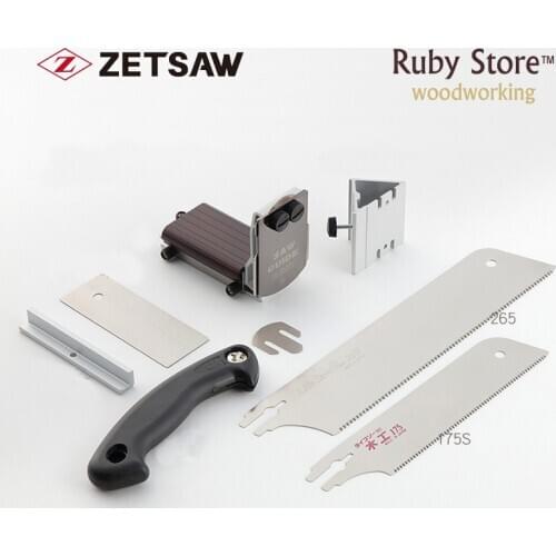 SAW GUIDE BEST Kit + UNIVERSAL S-265 and S-175 Kataba Z-saw, Zetsaw, Made in Japan