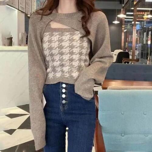 Japan Style Kawaii Sailor Collar Jumper Indie Lace-Up Long Sleeve Sweater Woman Cute Sweater Student Fall Winter New Pullover