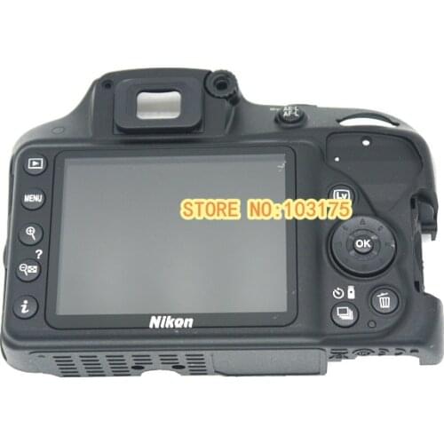 Original Rear Back Cover unit for Nikon D3300 with LCD Screen,Flex cable,Button Assembly Camera Repair Part
