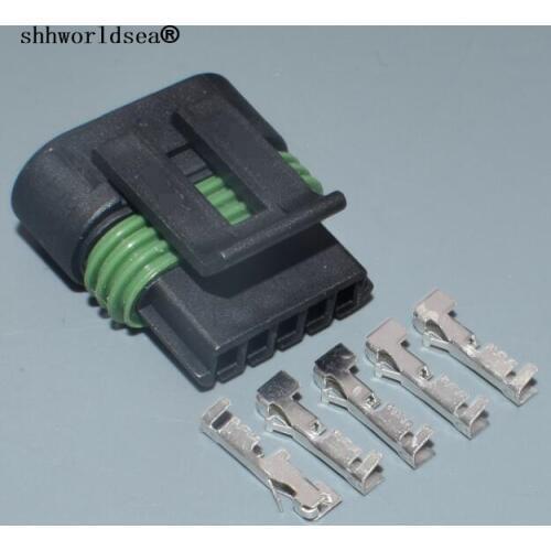 Shhworldsea 5 Pin 1.5mm female plug for GM LS2 Ignition Coils Connector Automotive Electrical waterproof Plug 12162825
