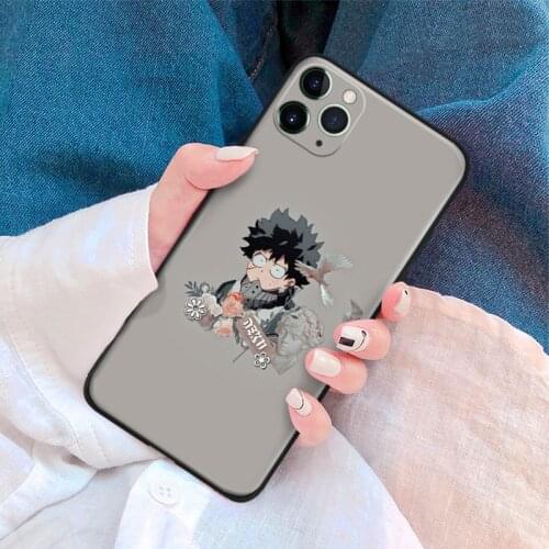 My hero academia bakudeku anime For IPhone Se 6 6s 7 8 Plus X XR XS 11 12 Mini Pro Max Glass TPU Silicone Phone Case Cover