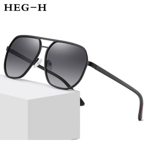 Newest Style Polarized Sunglasses Men Women Driving Pilot Vintage Sun Glasses Brand Designer Male Black Sunglasses For Men UV400