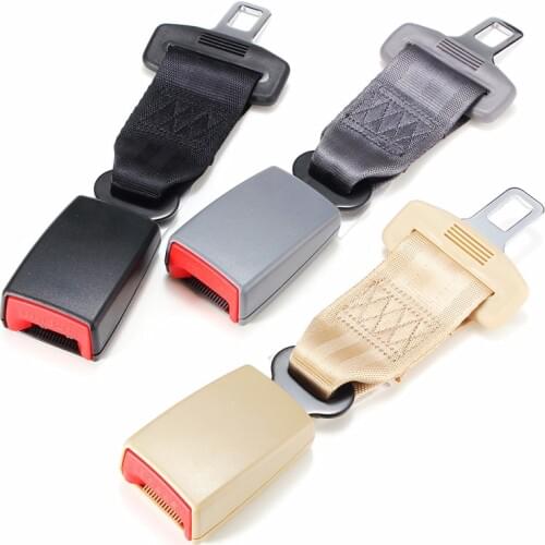 Car seat belt extension (23 cm), car seat belt with lock, seat belt buckle