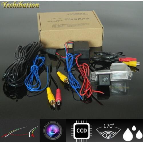 Yeshibation Car Dynamic Track HD waterproof wide-angle rear view reversing Camera For Daewoo Alpheon 2010~2015