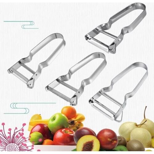 1pc Kitchen Tools Vegetable Fruit Peeler Stainless Steel Peelers Potato Cucumber Carrot Grater Kitchen Accessories