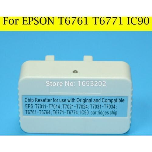 1 Piece Chip Resetter For Epson T676XL T6771 T676 For EPSON WorkForce Pro WP-4520/WP-4530/WP-4533/WP-4540/WP-4590 Printer