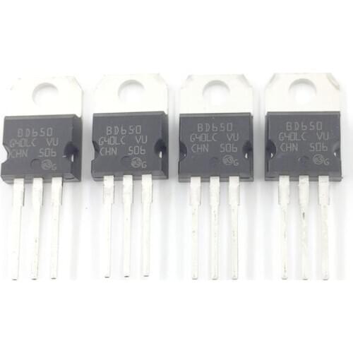 10pcs/Lot BD650 Darlington Transistor TO-220 triode