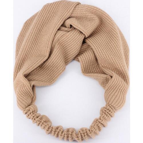 12pcs New Fashion Hair Accessories Python Knitted Cotton Twist Turban Headband for Women Wide Stretchy Hair Wrap Wholesale