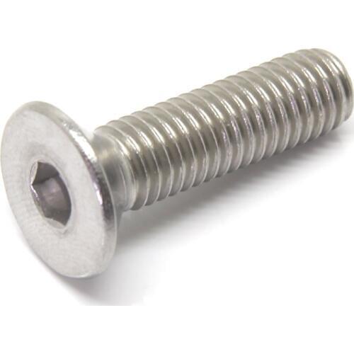 5 pc/lot) M10*L =16-120mm DIN7991 Stainless Steel A2 Hex socket flat head countersunk toy CSK screw