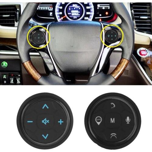 Car Accessories Music GPS Navigation Radio Remote Control Buttons Universal 10 keys Wireless Car Steering Wheel Controller