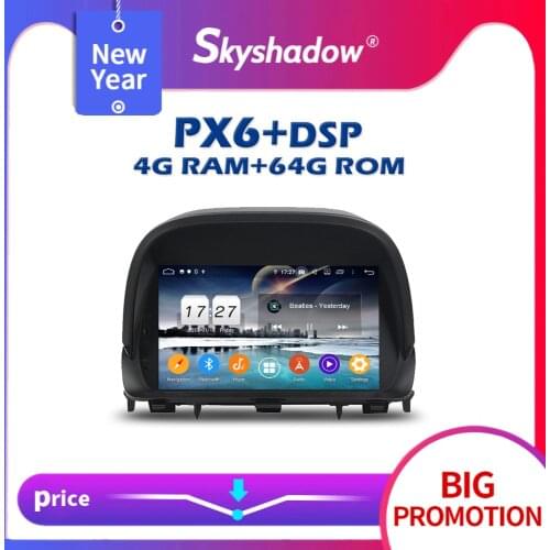 720P PX6 Car DVD Player DSP Android 10 4G + 64GB ROM GPS RDS Auto Radio wifi Bluetooth 5 For Buick Encore Opel MOCCA 2012 - 2015