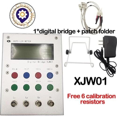 XJW01 0.3% Digital bridge LCR tester resistance inductance capacitance ESR meter finished product