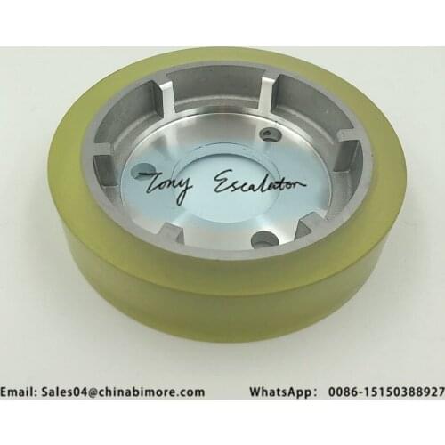 Escalator Parts handrail chain friction roller assembly steel roller for otis roller parts 132*35*44 roller