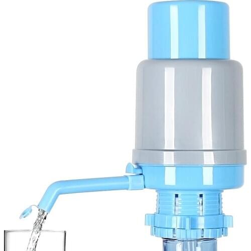 Household large hand pressure pump bottle pure water pressure water dispenser drinking fountain spout squeezer pressure device