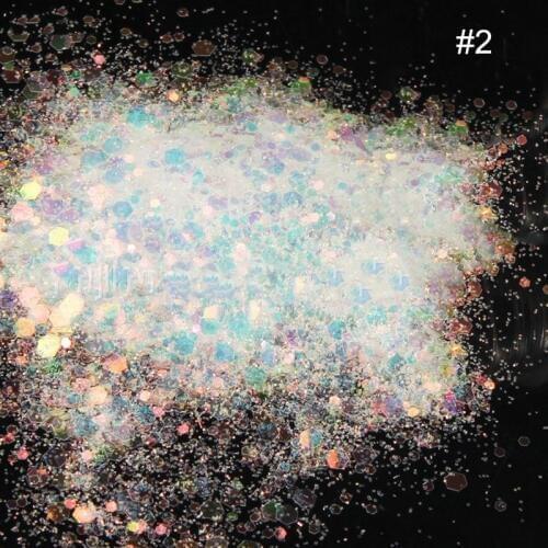 50g holographic iridescent glitter mix 4colours Holographic Rainbow Glitters for nail art Iridescent Confetti Glitters Mix,HG878