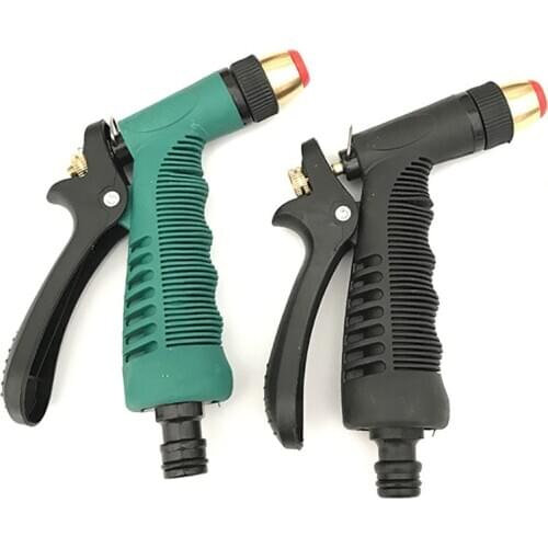 2Colors Copper Adjustable High Pressure Car Washing Water Gun Head Garden Household Washing Cleaning Machine Tool Accessories