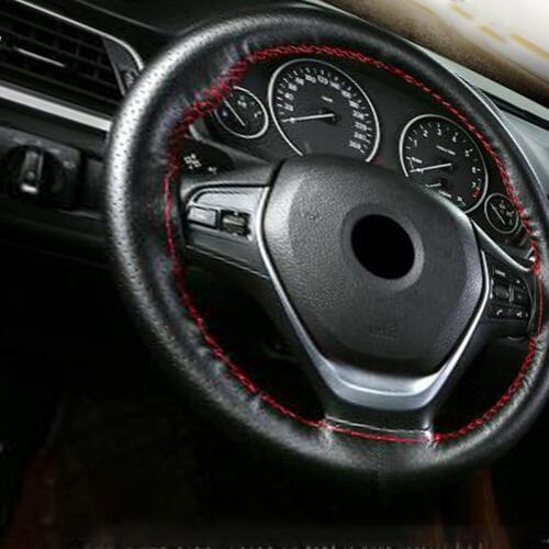 With needle thread microfiber leather suitable for four seasons universal diameter 38 cm set of non-slip breathable auto parts