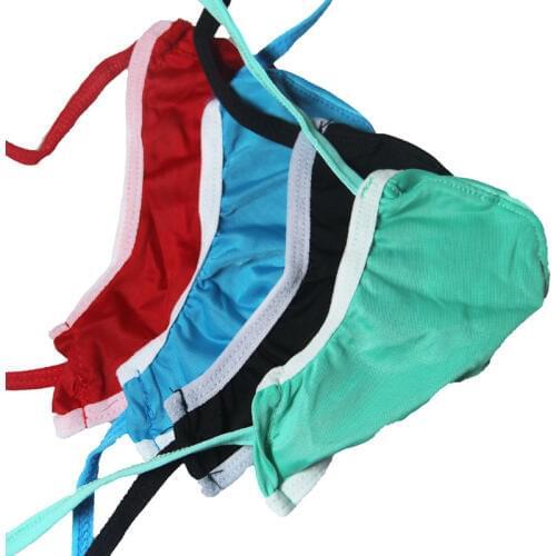 Mens penis sleeve Sexy panty Shorts Underpants Briefs Buttocks sex Jockstraps low-Rise g-strings wear Panties Erotic lingerie