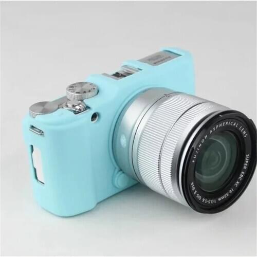 Soft Silicone Rubber Camera Body Case Cover For Fuji X-A2 X-A1 X-M1 Fujifilm XA2 XA1 XM1 Camera Bag