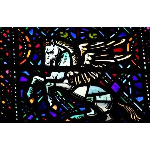 Perfact 36x24 abstract oil painting handpainted on canvas"horse"