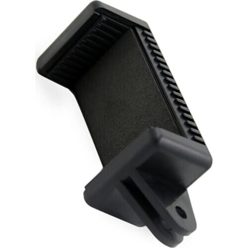 Cell Mobile Phone Clip Tripod Mono-pod Selfie Stick Holder with 1/4 Screw Hole for Go pro Sj8 iPhone9 8 X 7 XiaomiSamsungHuawei