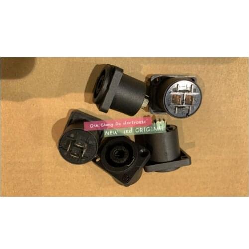 Speaker Jack Twist Lock 4 Pole Square (Rectangle) Compatible with Neutrik Speakon NL4MP, NL4MPR, NL4FC, NL4FX, NLT4X, N