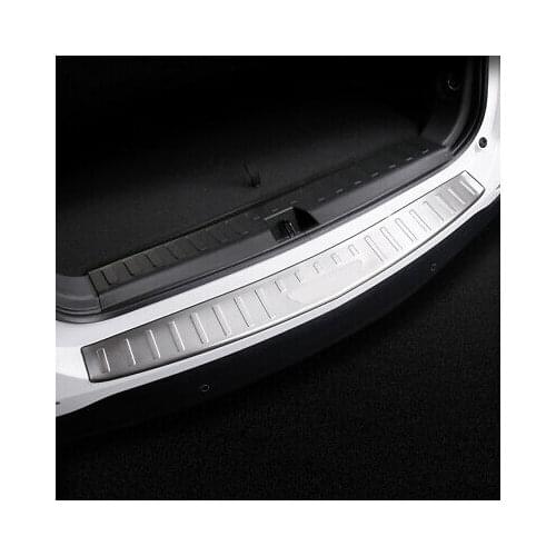 Steel Outer Rear Bumper Protector Sill Trim 1pcs For Chevrolet Equinox 2018-2020