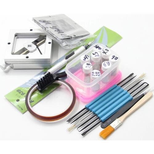 BGA Reballing Station Stencils Template Holder Foxture Jig table For PCB Chip Soldering Rework Repair