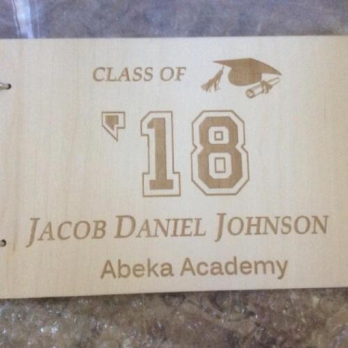 Graduation Memory Book, Graduation Gift, Autograph Personalized Book, Advice Book - memorable gift for a College or High School