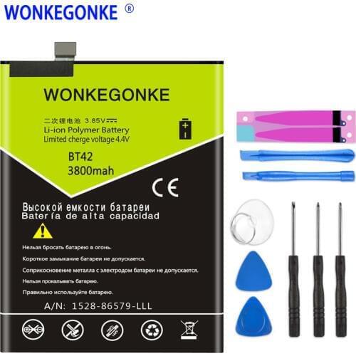 WONKEGONKE BT42 Battery for MEIZU M1 Note BT42 Replacement Batteries Bateria