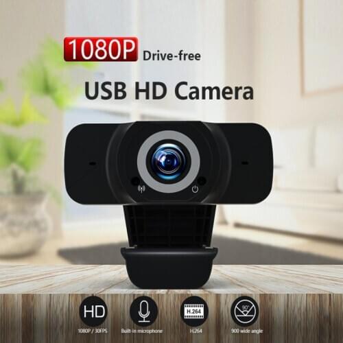 1080P HD Web Camera With Microphone USB Webcams Computer Camera For Video Calling