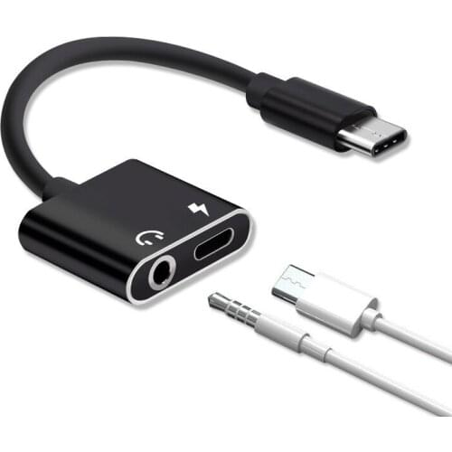 USB Type C Audio Adapter Type-C To 3.5mm Jack Earphone Audio Converter Cable for Huawei P20 Xiaomi Mi 6 8 USB C Plug