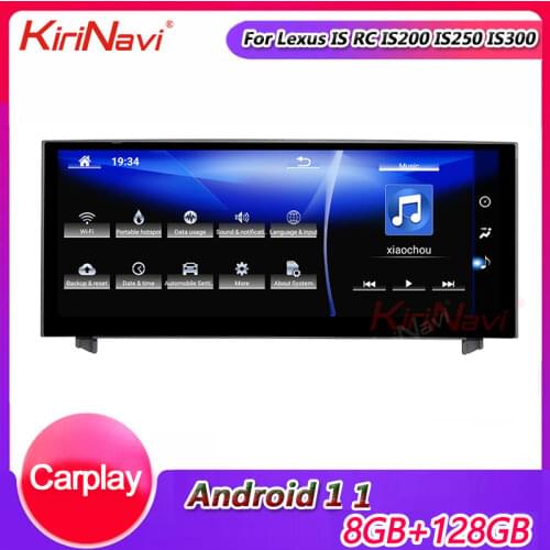 KiriNavi 10.25" Android 9.0 Car Radio For Lexus IS RC IS200 IS250 IS300 IS350 IS200t IS300h Car Dvd Player GPS Stereo 2011 -2018