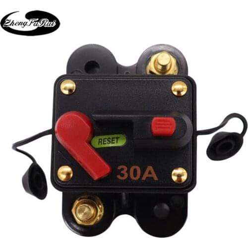 Car audio self-recovery fuse holder switch high current circuit fuse holder car RV yacht open circuit